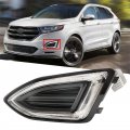 Wflnhb Left Driver Side Front Fog Light Replacement For Ford Edge 2015-2018 Clear Lens Driving Ft4z13200h Fo2520192