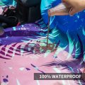 Universal Car Seat Cover With Non-slip Back Hawaii Style Portable Auto Cushion Fit For Cars Truck Suv Seats Waterproof Carseat