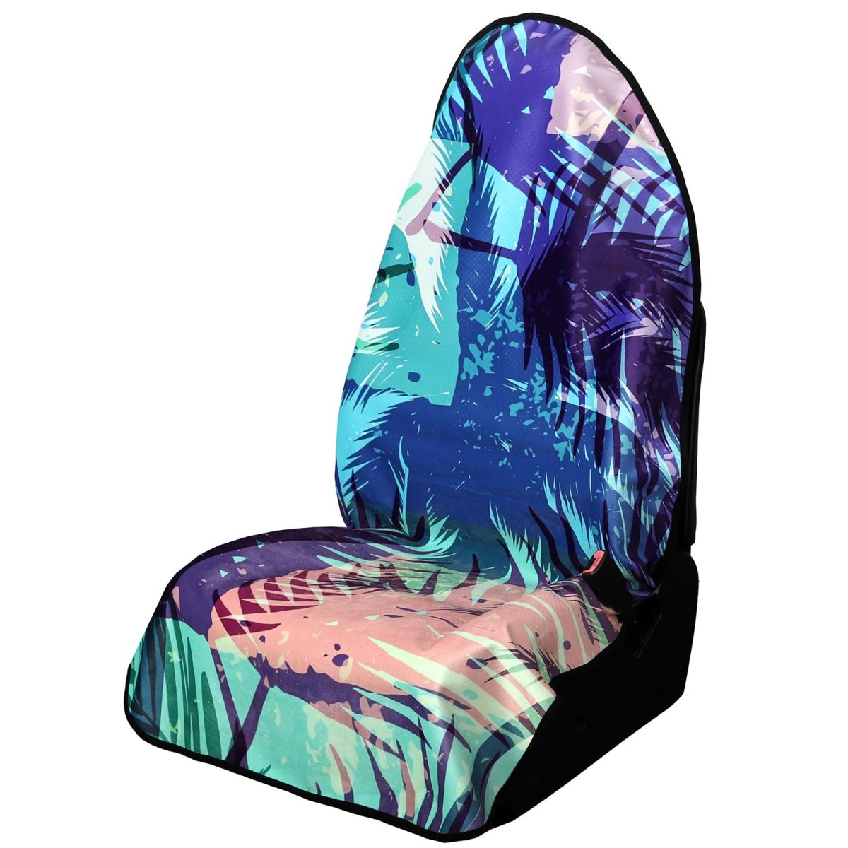 Universal Car Seat Cover With Non-slip Back Hawaii Style Portable Auto Cushion Fit For Cars Truck Suv Seats Waterproof Carseat