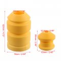 X Autohaux 1 Set Car Front Rear Jounce Bumper Stop Axle Bumpers 15295277 15783030 For Hummer H3 H3t 2006-2010 Yellow