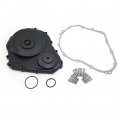 Httmt Mt313-030b- Black Billet Aluminum Engine Clutch Cover Compatible With Suzuki 2006-2009 Gsxr 600 750 W Gasket