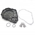 Httmt Mt313-030b- Black Billet Aluminum Engine Clutch Cover Compatible With Suzuki 2006-2009 Gsxr 600 750 W Gasket