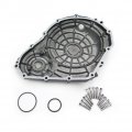 Httmt Mt313-030b- Black Billet Aluminum Engine Clutch Cover Compatible With Suzuki 2006-2009 Gsxr 600 750 W Gasket