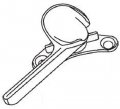 Stb Sweep Lock Zinc Die Cast Bright Finish 1 25 In Screw Holes 