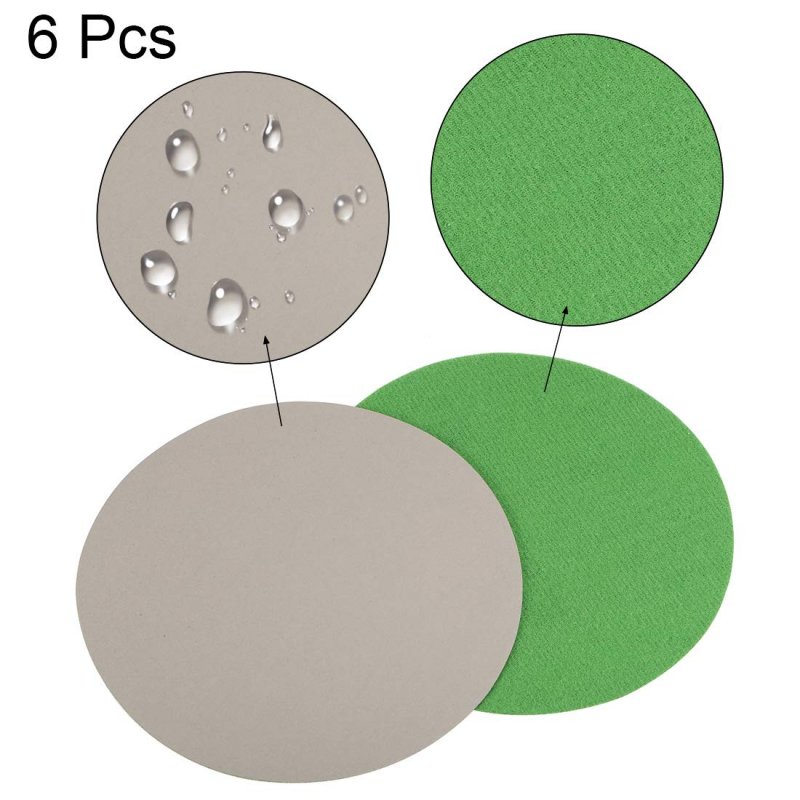 6-inch Hook And Loop Sanding Disc Wet Dry Silicon Carbide 3000 Grit 6 Pcs