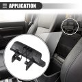 Motoforti Center Console Latch Ford Escape 2013-2016 For C-max 2013-2018 Central Lock Armrest Lid Cover Plastic No
