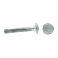 Prime-line Carriage Bolts 5 16 In -18 X 2 A307 Grade A Hot Dip Galvanized Steel 25 Pack