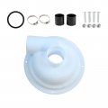 I Vacuum Dust Separator Collector Diy Plastic Durable Spare Parts Lightweight Woodworking Portable Cyclone Cover White