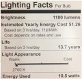 Ge Relax 75-watt Eq A19 Soft White Dimmable Led Light Bulb 2-pack