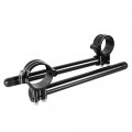 For Vtr250 1988-1990 Xl250 1972-1987 Cnc Aluminum Motorcycle Clip-on Handlebar 35mm Clip 7 8 Inch Bars Cl450 Cb500 1972-1974