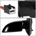 Auto Dynasty Ch1320407 Factory Style Driver Left Side Mirror Manual Folding Power Adjust Heated Glass Compatible With Dodge
