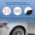 Jdmspeed Blue Universal Cnc Billet Bumper Trunk Quick Release Fastener Kit