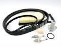 Tune Up Kit Compatible On 1994-2005 Ezgo Txt 295 350cc Drive Belt Starter Timing Air Filters Oil Fuel Filter Spark Plugs 