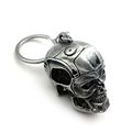 Hk Moto- 1pc Creative Motorcycle Bicycle Skull Key Chain Ringchainring Key Fob