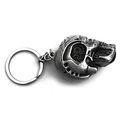 Hk Moto- 1pc Creative Motorcycle Bicycle Skull Key Chain Ringchainring Key Fob
