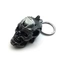 Hk Moto- 1pc Creative Motorcycle Bicycle Skull Key Chain Ringchainring Key Fob