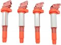 Novaparts 4pcs Ignition Coils Pack For 2007-2016 Mini Cooper S R56 R57 R58 R59 R60 R61 Jcw 1 6l L4 12137575010 12138616153 