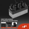 A-premium 1x Ignition Coil Pack And 6x Iridium Spark Plugs Compatible With Volkswagen Jetta 1994-1998 Passat 1994-1997 Eurovan
