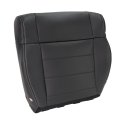 Front Driver Side Bottom Black Artificial Leather Seat Cover Replacement For 2007-2012 