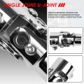 Universal 3 2 Inches Length 38 Degree Working Angel Single Steering Shaft U Joint 9 16 26 Spline X 1 Dd Stainless Steel