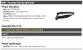 Right Passenger Side Fog Light Bezel Compatible With 2015-2017 Hyundai Sonata Sport