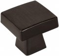 Cosmas 10 Pack 5233orb Oil Rubbed Bronze Contemporary Square Cabinet Knob 1-1 8 