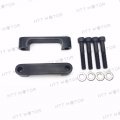 Httmt Bbfb-003- Black Front Fender Spacer Bracket Compatible With H-d 30 96-13 Flht Flhr Fltr 07-13 Flhx