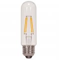 6 Pack Satco 5 Watt St19 Led Clear Medium Base 2700k 810 Lumens 120 Volts S9580 