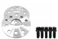 2 Pc 5x130 Mm Hub Centric Wheel Spacers Thick 71 5 H B Black Conical Lug Bolts For Porsche Vehicles Aftermarket Wheels 