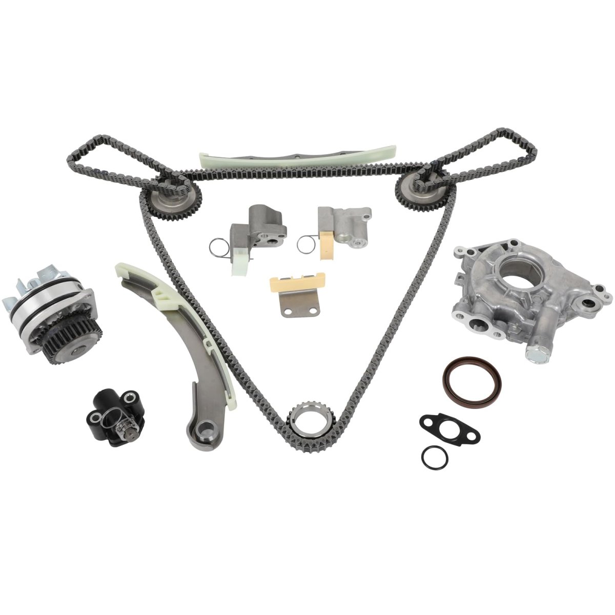 Engine Timing Chain Kit Sets 13025-ea22a 13021-7y000 Tk590wpop Fits For Nissan Altima Maxima Quest 2004-2009 3 5l