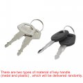 Uxcell Stainless Steel Motorcycle Steering Lock With Two Keys For Suzuki Gn125 Black