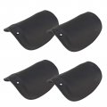 2pair Welder Lace Up Shoe Cover Anti Smash Safety Boots Shoes Toe Caps For Steel 