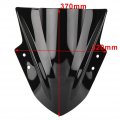 Lirun Motorcycle Windshield Windscreen Deflector Spoiler Shield Double Bubble Fit For Kawasaki Ex300 Ninja 300 250 2013-2017