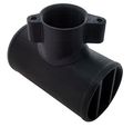 Mitsubishi Mirage Mass Airflow Sensor Maf Housing For Custom Cold Air Intake Fits 2014 To 2020 Models 2 In Inlet And Outlet