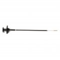 Choke Cable 05-146-17 Single Black Vinyl Coil Wound Housing With Inner Nylon Sleeve Classic Style 