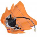 Goofit Motorcycle Dirt Bike Universal 12v 35w Headlights Fairing Light Headlamp Replacement For Kawasaki Kx125 Kx250 Kxf250