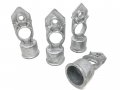 Chain Link Fence Barb Bases Malleable O D 1-5 8 Post And 1-3 Cross Rail 