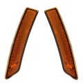 Front Side Marker Light Pair For Lincoln Corsair 2020 2021 2022 Led Amber Lens Snap In Attachment Fo2571103 Fo2570103 