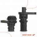 A-premium 3-pc Engine Camshaft Crankshaft Position Sensors Compatible With Volvo S60 2013-2016 Cross Country 2016-2016 2 5l