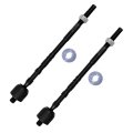 2pc Set Front Suspension Kit Fit 2002-2004 For Subaru Impreza Inner Tie Rod End