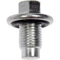 Engine Oil Drain Plug For Fiat 500 2015 To 2019 Steel Silver Bolt Grade 3 With Gasket Replacement And 6506214aa M14 1 50 Thread 