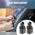 A Absopro Rear Brake Taillamp Light Bulb No 6r3z13411ba Turn Signal Fog Tail Sockets Ford Mustang 2005-2023 For Fiesta