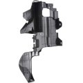 Front Bumper Retainer Air Guide Plate Set For Honda Civic 2016 2017 2018 Driver And Passenger Side Coupe Sedan 1 5l Engine 