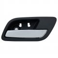 Deal New Set Of 1 Front Passenger Right Black Base Chrome Lever Interior Door Handle For 07-14 Suburban Tahoe Yukon Xl Escalade 