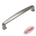 Cosmas 4392-128sn Satin Nickel Modern Cabinet Hardware Handle Pull 5 Inch 128mm Hole Centers 10 Pack 