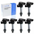 Mayspare 6 Ignition Coil Pack Compatible With Gmc Acadia Buick Enclave Chevrolet Traverse Impala Camaro Equinox Cadillac Srx