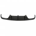 Kuafu Rear Bumper Diffuser Compatible With 2008-2011 Mercedes Benz W204 C63 Amg Spoiler Wing Big Shark Fin- Carbon Fiber Color