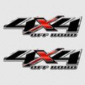 4x4 Black And Red Silverado Truck Decal Gmc Sticker