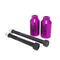 Pro Scooter Pegs Cnc Aluminum For Stunt Scooters With Hardware Purple Scp-1 Model 11 9 Grade Hardness Axle Universal Fit 