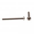Prime-line Machine Screw Pan Head Slotted Phillips Combo 8-32 X 1-1 2 In Grade 18-8 Stainless Steel Pack Of 100